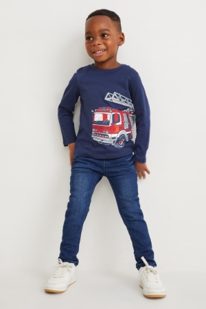 C&A Mager Thermal Jeans Jongens Blauw | 7623MSLTK