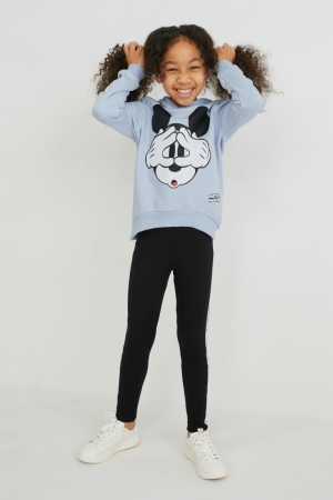 C&A Mickey Mouse Set And Leggings 2 Piece Broek Meisjes Lichtblauw | 9360VGWOI