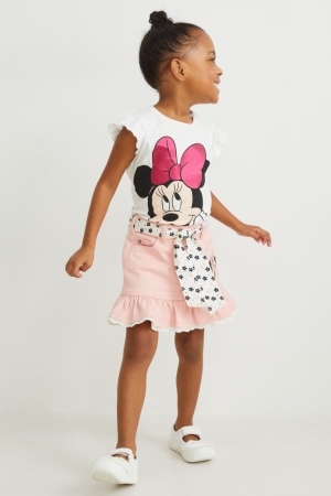 C&A Minnie Mouse Rokken Meisjes Roze | 3461DHMEV