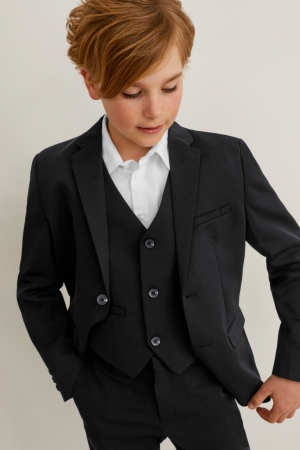 C&A Mix-and-match Tailored Jassen Meisjes Zwart | 2891XTHLM