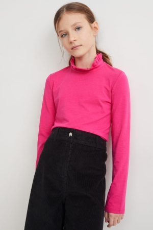 C&A Multipack Of 2 Long Sleeve Topjes Meisjes Zwart | 6910CDKIO