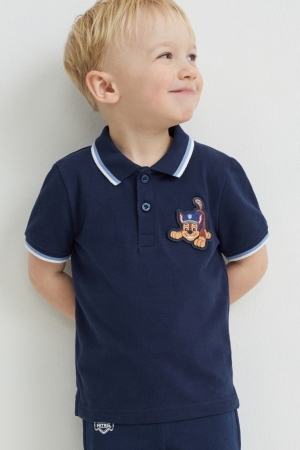C&A Multipack Of 2 Paw Patrol Polo Overhemd Jongens Donkerblauw | 4953LXDST