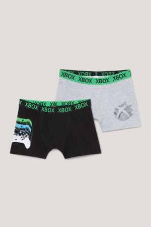 C&A Multipack Of 2 Xbox Boxer Ondergoed Jongens Zwart | 4653DNITV