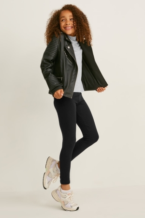 C&A Multipack Of 5 Leggings Broek Meisjes Zwart | 0591HJCPS