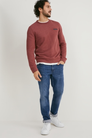 C&A Mustang Slim Washington Jeans Heren Blauw | 4578KPGZO