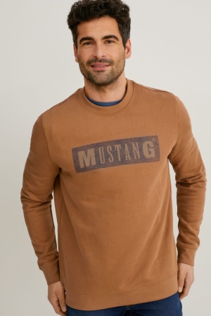 C&A Mustang Sweatshirts Heren Havanna | 1384GLTCN