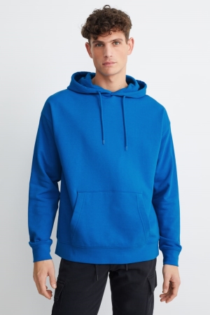 C&A Organic Katoenen Sweatshirts Heren Blauw | 1325HBQUO