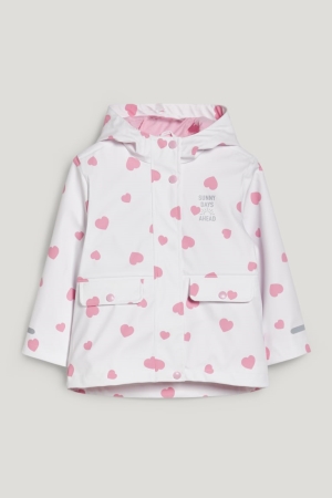 C&A Outdoor With Hood Jassen Meisjes Wit | 6902COIJF