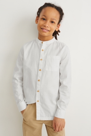 C&A Overhemd Jongens Wit | 4571ACOZI