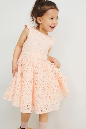 C&A Party Jurken Meisjes Abrikoos | 3569RGLCK