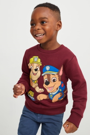 C&A Paw Patrol Sweatshirts Meisjes Bordeaux | 6079FXZLD