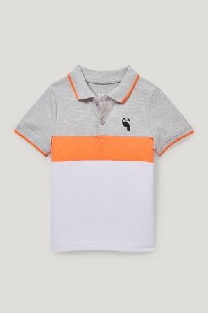 C&A Polo Overhemd Jongens Lichtgrijs | 4195PUYXR