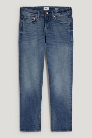 C&A Rechtdoor Jeans Heren Blauw | 3094CLARI