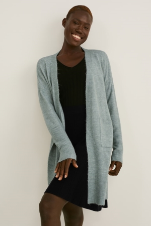 C&A Recycled Cardigan Dames Mintgroen Groen | 8347KQZVM
