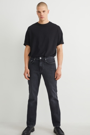 C&A Regular Jeans Heren Blauw Donkergrijs | 3968QBYXG