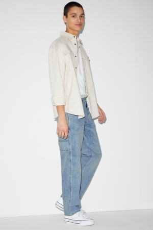C&A Relaxed Jeans Heren Blauw Lichtblauw | 5248MCAVI