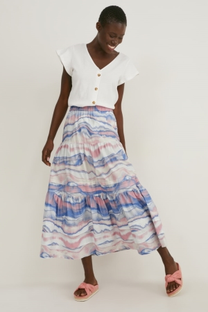 C&A Rokken Dames Paars | 9123JUNIF