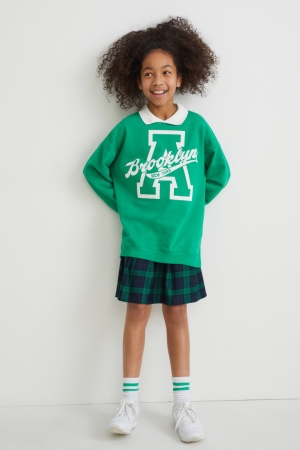 C&A Set And 2 Piece Sweatshirts Meisjes Groen | 1829UYMLX