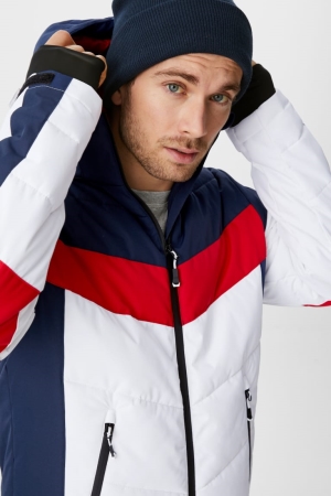 C&A Ski With Hood Jassen Heren Wit | 5129XOZLG