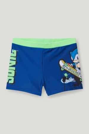 C&A Sonic Lycra® Xtra Life™ Recycled Zwemkleding Jongens Blauw Lichtblauw | 5476ANKZD