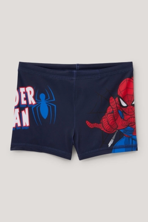 C&A Spider-man Swim Lycra® Xtra Life™ Zwemkleding Jongens Donkerblauw | 6578EFKMN