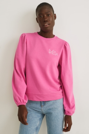 C&A Sweatshirts Dames Roze | 4936VQWDR