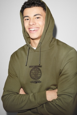 C&A Sweatshirts Heren Groen | 5963NMDUC