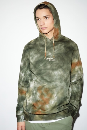 C&A Sweatshirts Heren Groen | 6398BRWXN