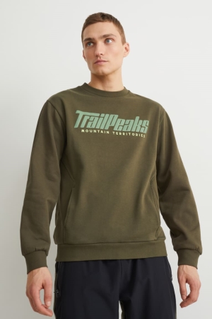C&A Sweatshirts Heren Groen | 8576NHWZK