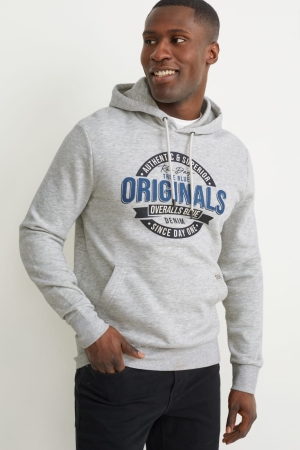 C&A Sweatshirts Heren Lichtgrijs | 2850LHMBS