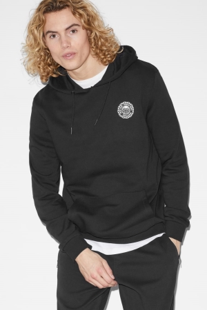 C&A Sweatshirts Heren Zwart | 2459TGNBE