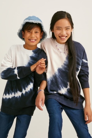 C&A Sweatshirts Meisjes Donkerblauw | 0694FNYOU