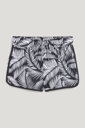 C&A Swim Patterned Zwemkleding Meisjes Wit Zwart | 3290GQSJM