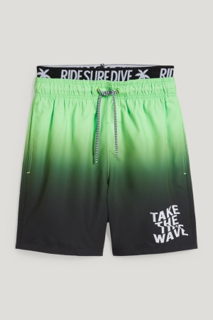 C&A Swim Zwemkleding Jongens Lichtgroen | 3678KUDMH