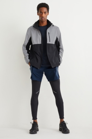 C&A Technical Korte Broek Heren Donkerblauw | 0724LUSQV