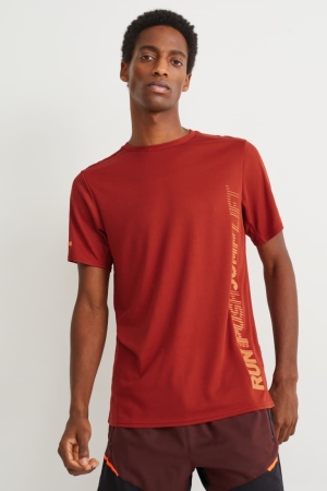 C&A Technical Topjes Heren Donkeroranje | 8012MYPNV