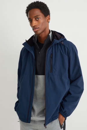 C&A Technical With Hood Jassen Heren Donkerblauw | 9170EYCUT