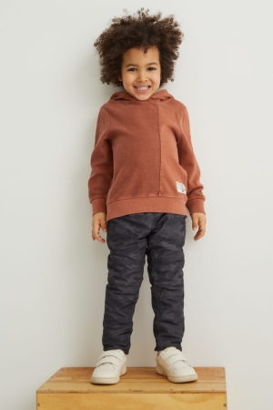 C&A Thermal Patterned Broek Jongens Donkergrijs | 2430FRNSV