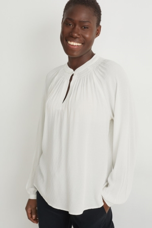 C&A With Lenzing™ Ecovero™ Blouse Dames Wit | 4189PZVQI